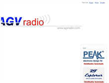 Tablet Screenshot of agvradio.com